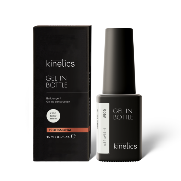 Kinetics Gel in Bottle Milky White #906