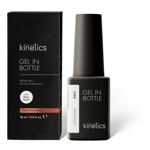 KINETICS GEL EN FLACON MILKY SPARK #941